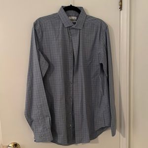 Men’s collared dress shirt.